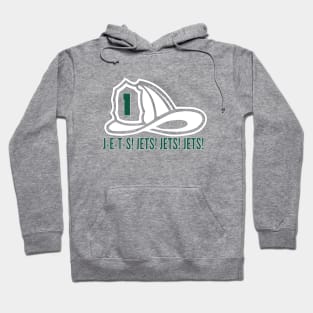 Super Fan Fireman Hat J-E-T-S! Hoodie